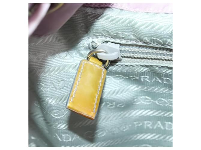 PRADA Backpack Nylon Pink Silver - vista 28