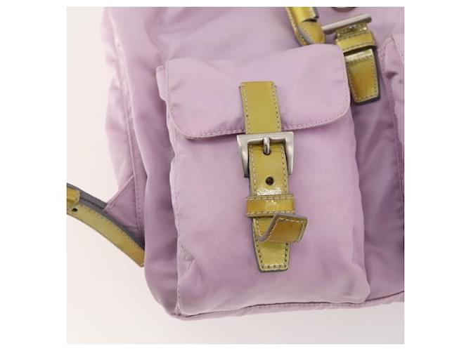 PRADA Backpack Nylon Pink Silver - vista 30