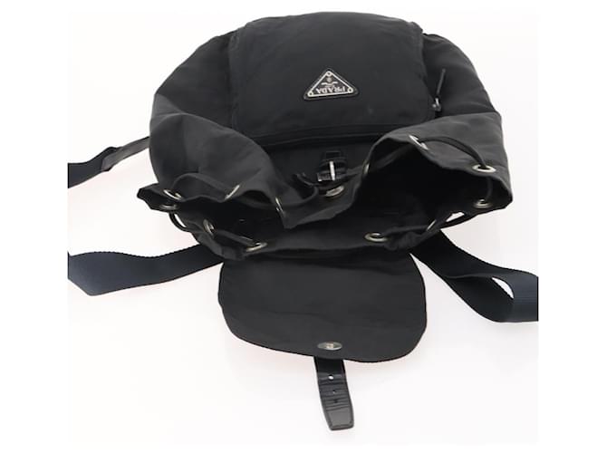 PRADA Rucksack Nylon Black Silver - Ansicht 10