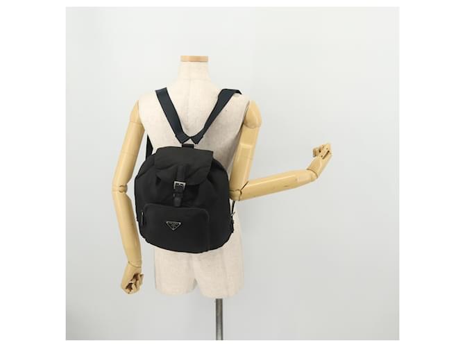 PRADA Rucksack Nylon Black Silver - Ansicht 28