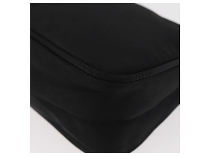 PRADA Accessory Pouch Nylon Black Silver - vista 16