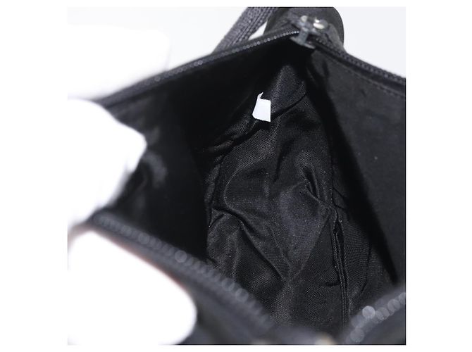 PRADA Accessory Pouch Nylon Black Silver - vista 19