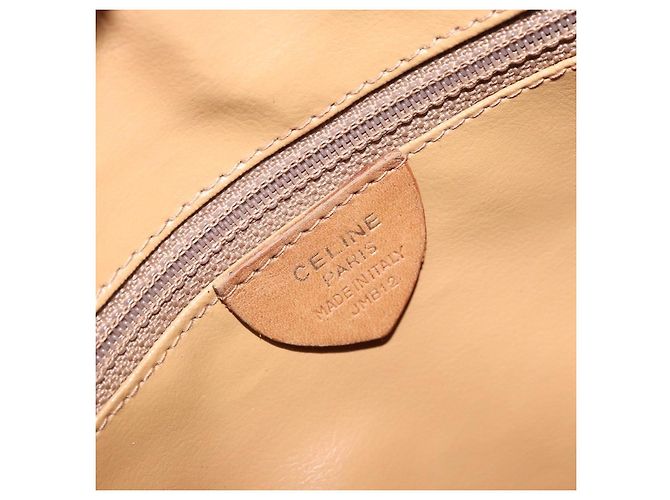 Céline CELINE Shoulder Bag Leather Beige Gold - vista 12