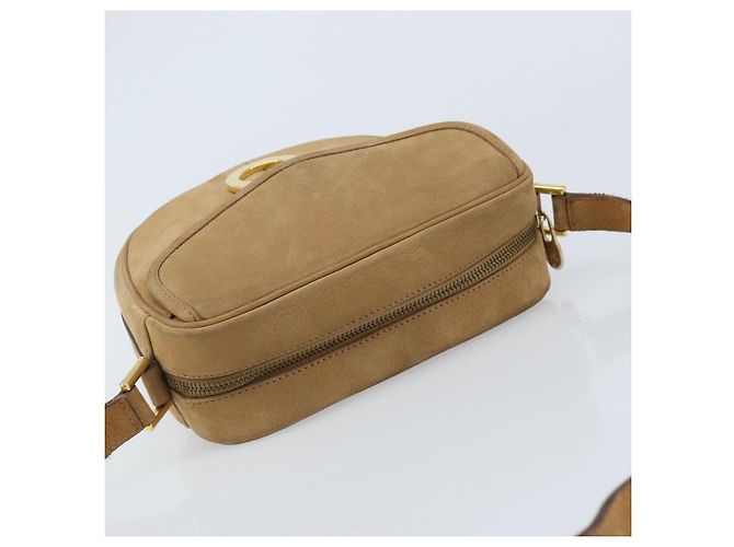 Céline CELINE Shoulder Bag Leather Beige Gold - vista 6