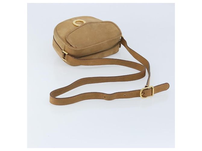 Céline CELINE Shoulder Bag Leather Beige Gold - vista 7