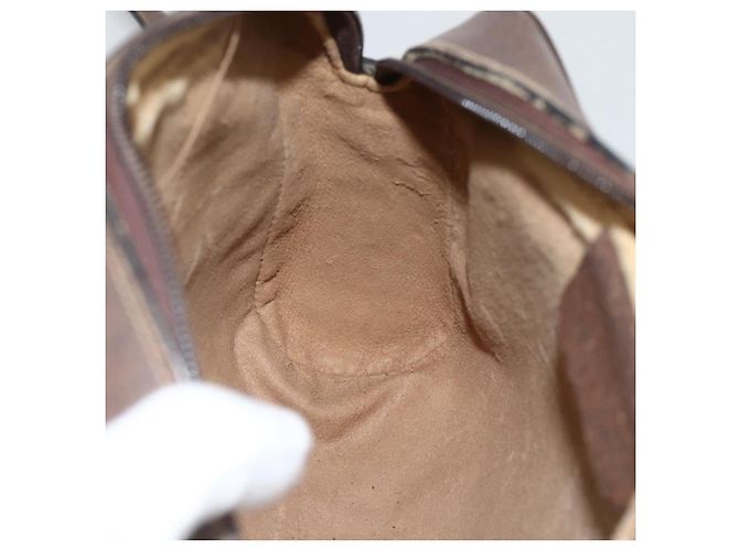 GUCCI GG Supreme Web Sherry Line Shoulder Bag PVC Beige Gold - vista 19