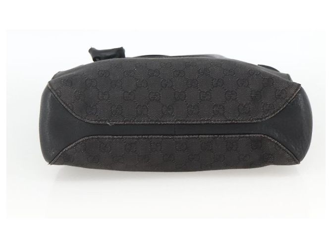 GUCCI GG Canvas Schultertasche Schwarz 101971 - Ansicht 5