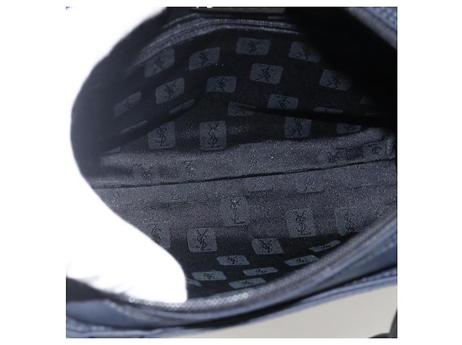 SAINT LAURENT Hand Bag Nylon Navy - vista 12