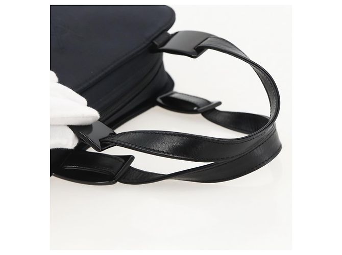 SAINT LAURENT Hand Bag Nylon Navy - vista 7