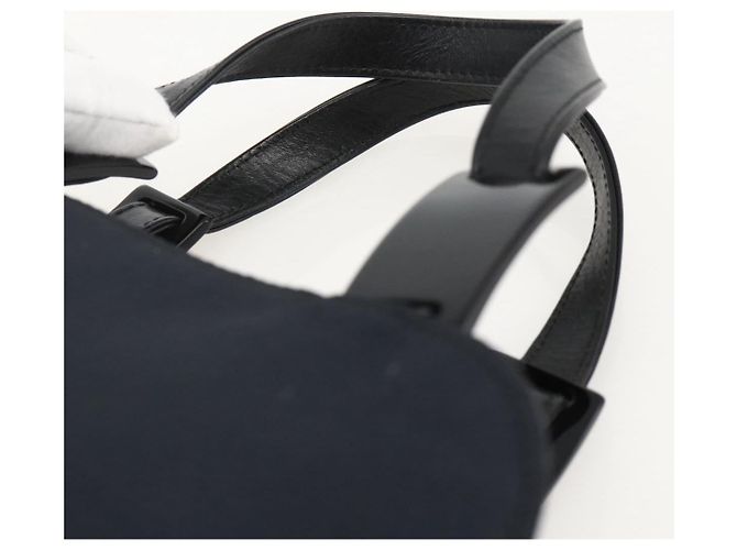 SAINT LAURENT Hand Bag Nylon Navy - vista 8