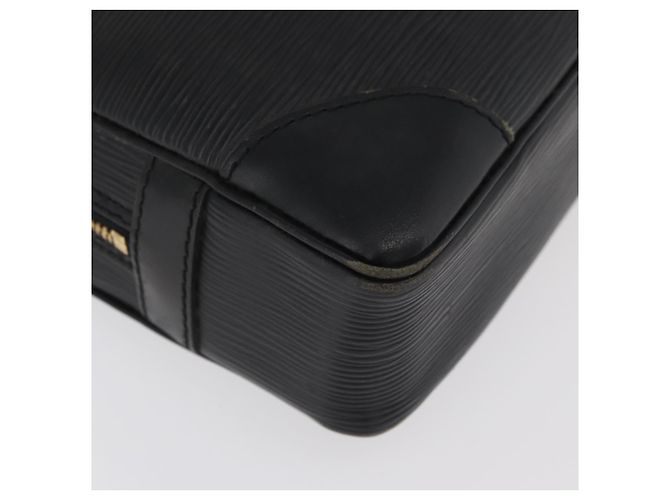 LOUIS VUITTON Epi Porte Documents Voyage Business Bag Black M40321 - vista 15