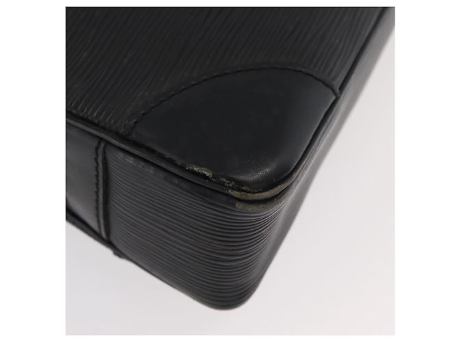 LOUIS VUITTON Epi Porte Documents Voyage Business Bag Black M40321 - vista 17