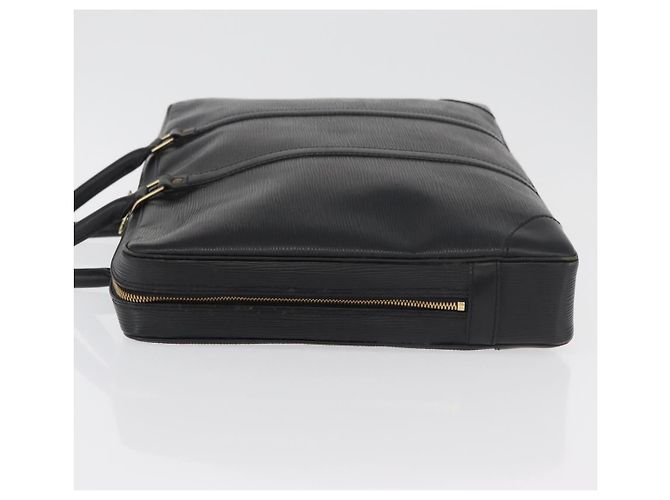 LOUIS VUITTON Epi Porte Documents Voyage Business Bag Black M40321 - vista 4