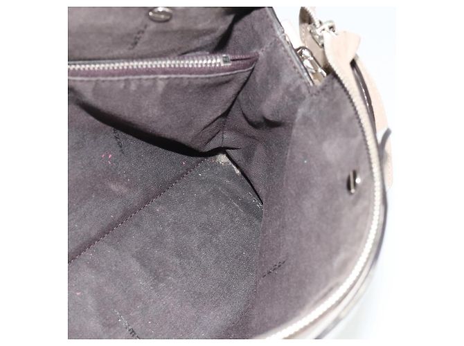 FENDI By The Way Shoulder Bag Leather 2way Beige Silver - vista 22