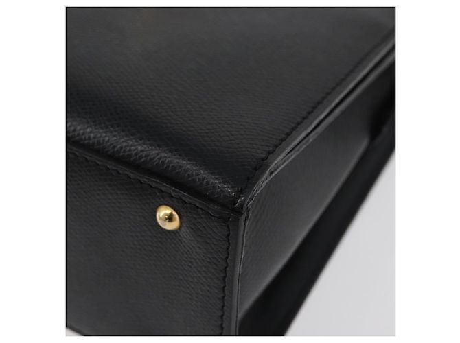 Céline CELINE Hand Bag Leather Black Gold - vista 14