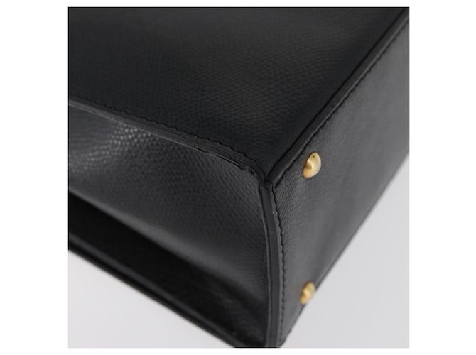 Céline CELINE Hand Bag Leather Black Gold - vista 15