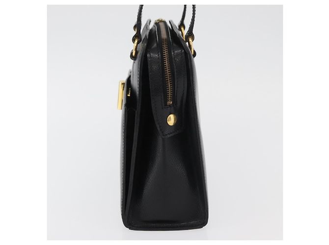 Céline CELINE Hand Bag Leather Black Gold - vista 3