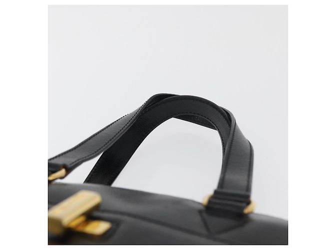 Céline CELINE Hand Bag Leather Black Gold - vista 8