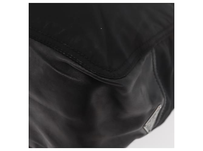 PRADA Hand Bag Nylon Black Silver - vista 15