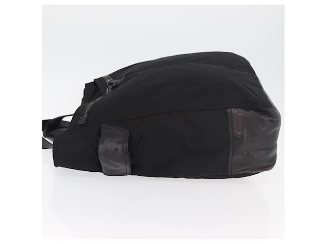 PRADA Hand Bag Nylon Black Silver - vista 4