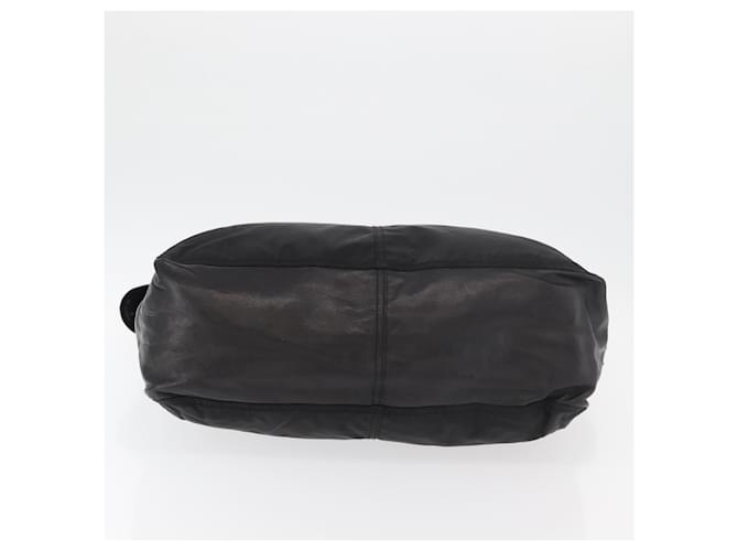 PRADA Hand Bag Nylon Black Silver - vista 5