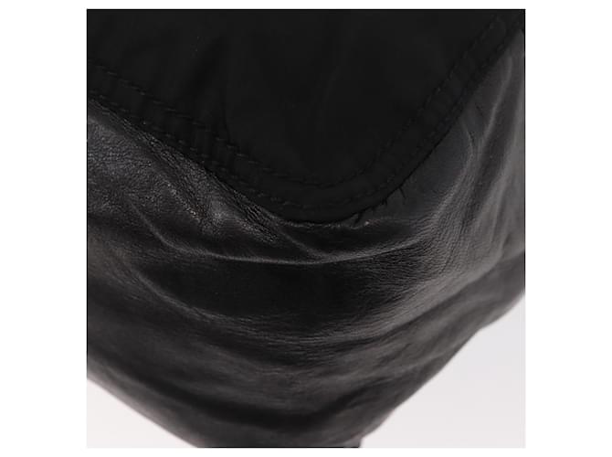 PRADA Hand Bag Nylon Black Silver - vista 9