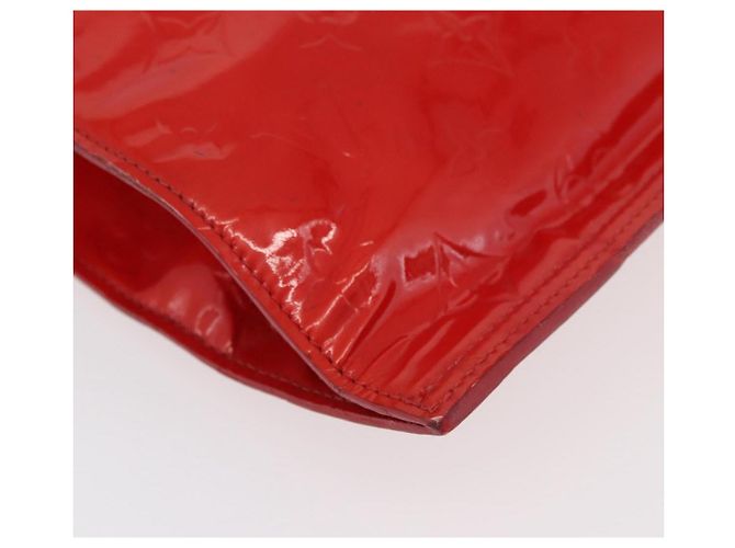 LOUIS VUITTON Monogram Vernis Stanton Tote Bag Red M91078 LV - vista 10