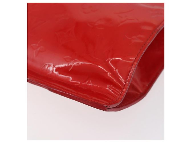 LOUIS VUITTON Monogram Vernis Stanton Tote Bag Red M91078 LV - vista 11