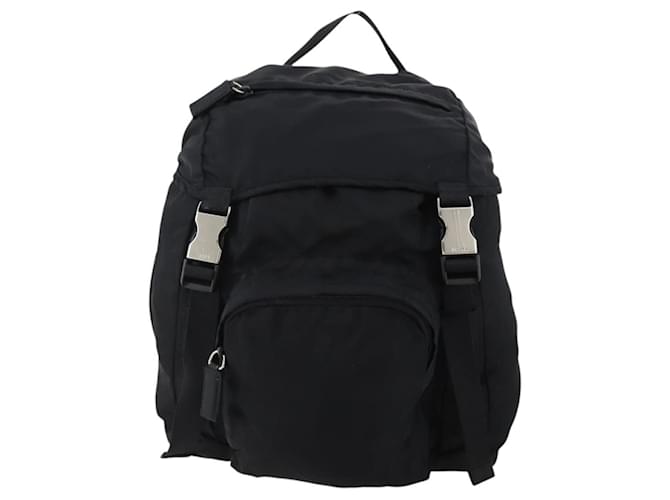 PRADA Rucksack Nylon Black Silver - Ansicht 13