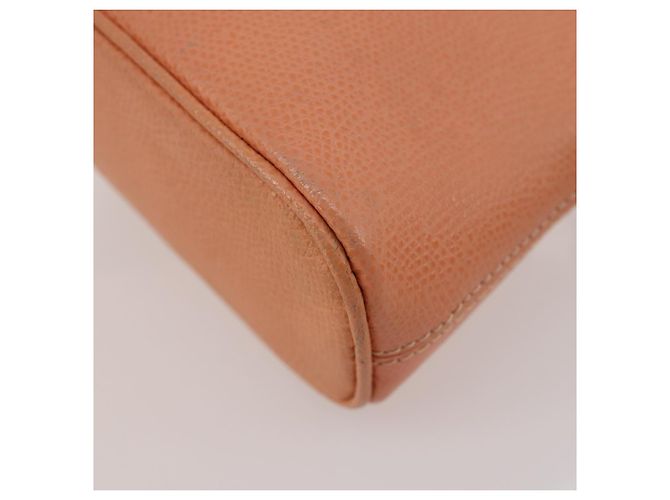 Céline CELINE Chain Shoulder Bag Leather Orange Gold - vista 14