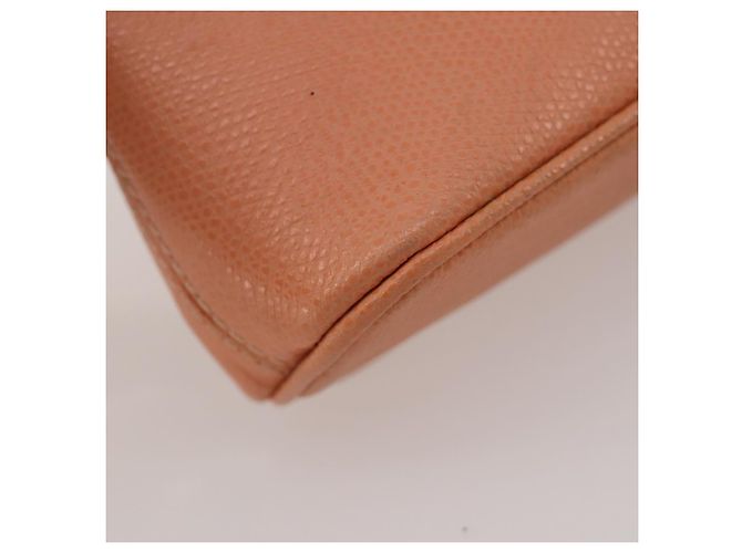 Céline CELINE Chain Shoulder Bag Leather Orange Gold - vista 15