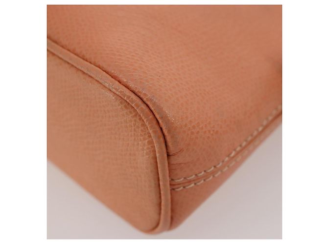 Céline CELINE Chain Shoulder Bag Leather Orange Gold - vista 16