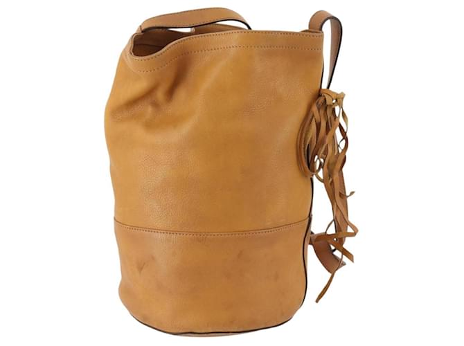 Céline CELINE Shoulder Bag Leather Beige - vista 2