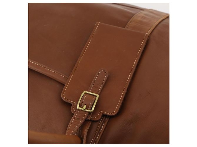 Coach Boston Tasche Leder 2way Braun Gold - Ansicht 19