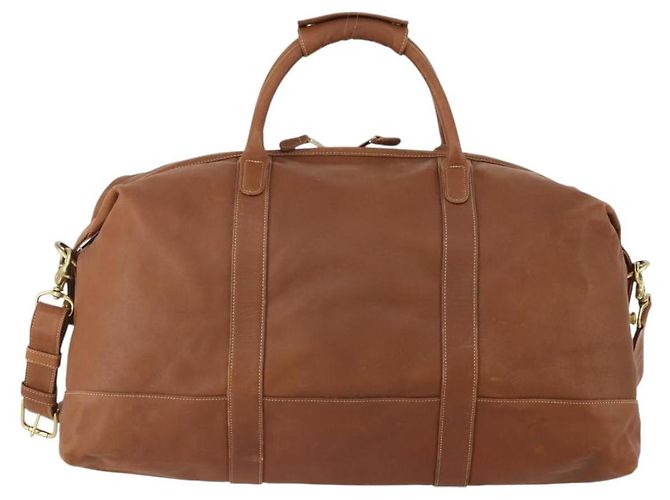 Coach Boston Tasche Leder 2way Braun Gold - Ansicht 2