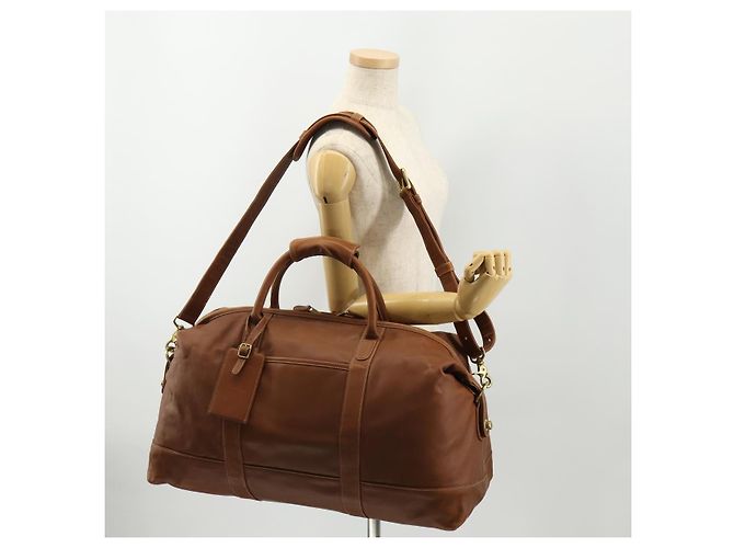 Coach Boston Tasche Leder 2way Braun Gold - Ansicht 25