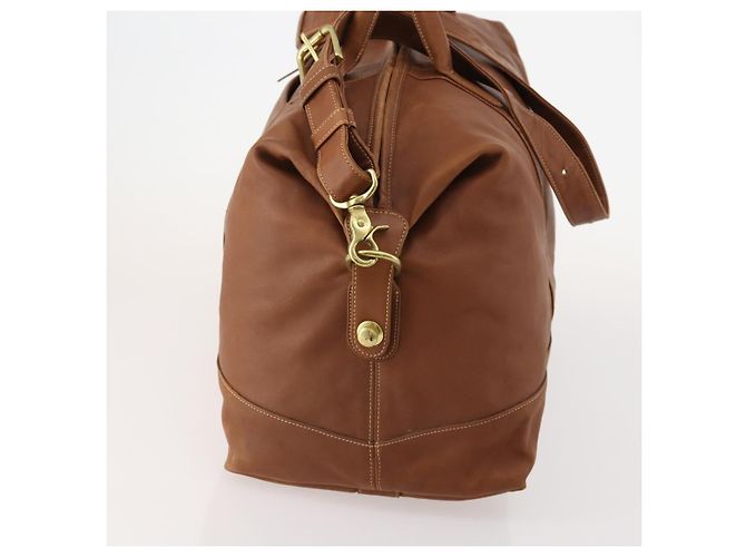 Coach Boston Tasche Leder 2way Braun Gold - Ansicht 3