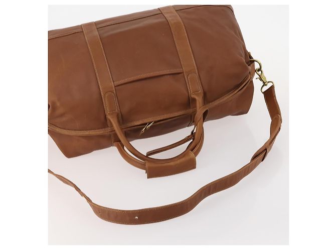 Coach Boston Tasche Leder 2way Braun Gold - Ansicht 7