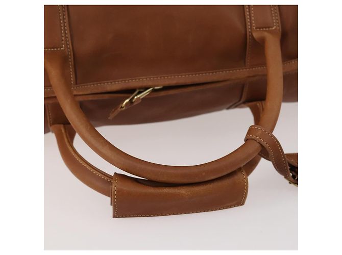 Coach Boston Tasche Leder 2way Braun Gold - Ansicht 8