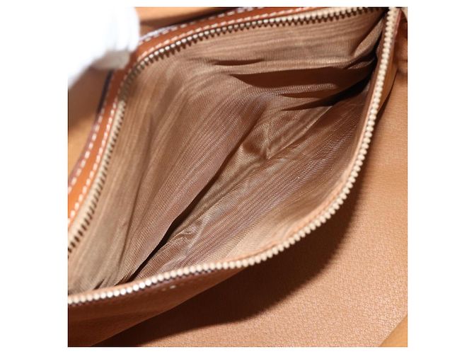 Céline CELINE Macadam Canvas Hand Bag PVC 2way Beige Gold - vista 23