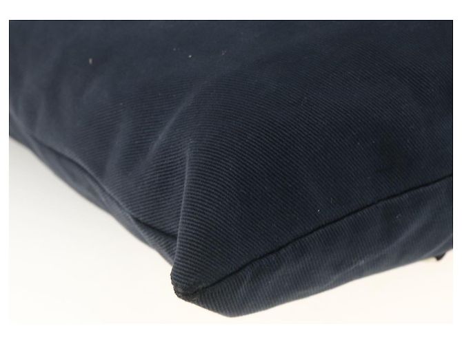 SAINT LAURENT Kahala Tote Bag Canvas Navy - vista 10