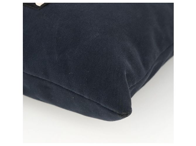 SAINT LAURENT Kahala Tote Bag Canvas Navy - vista 14