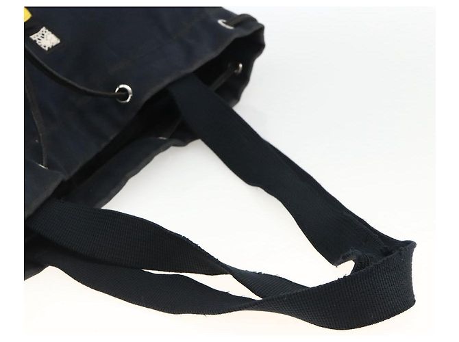 SAINT LAURENT Kahala Tote Bag Canvas Navy - vista 7