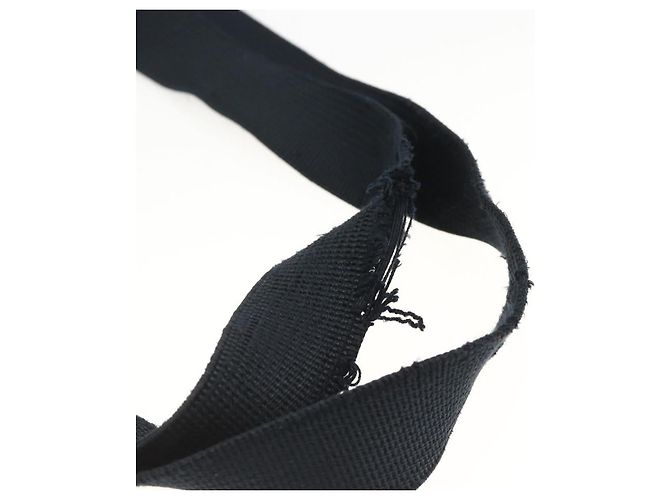 SAINT LAURENT Kahala Tote Bag Canvas Navy - vista 8