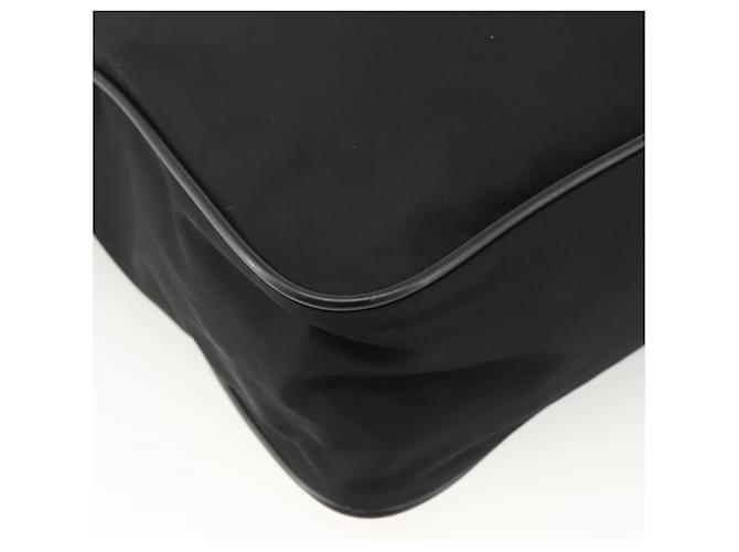 PRADA Shoulder Bag Nylon Black Silver - vista 18
