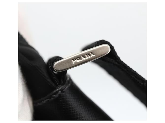 PRADA Shoulder Bag Nylon Black Silver - vista 19