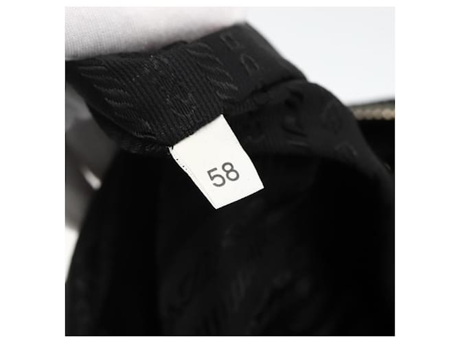 PRADA Shoulder Bag Nylon Black Silver - vista 12