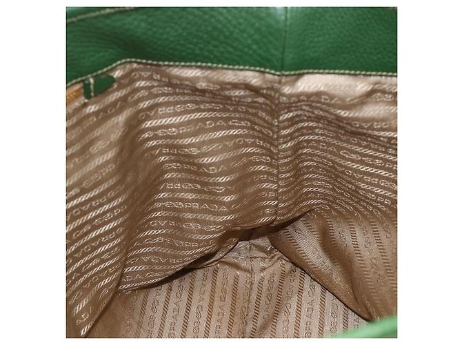 PRADA Tote Bag Canvas 2way Beige Gold - vista 20
