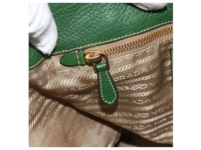 PRADA Tote Bag Canvas 2way Beige Gold - vista 22