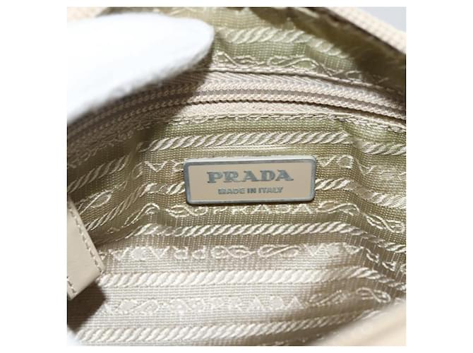PRADA Shoulder Bag Nylon Ivory Silver - vista 21